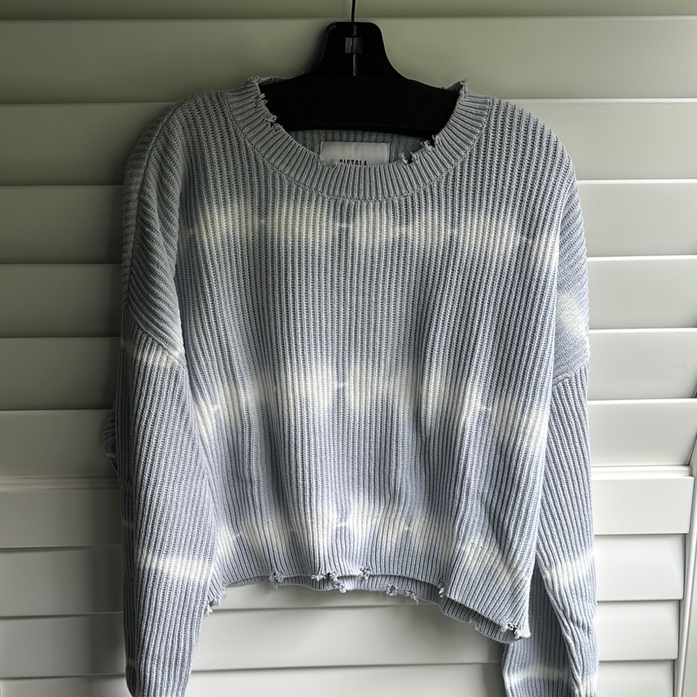 Pistola Gray Knit Sweater